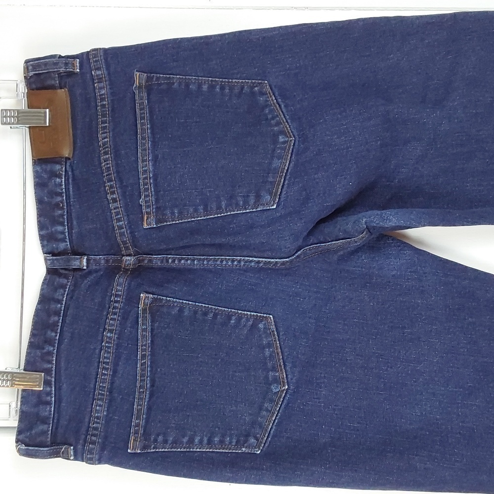Lauren Ralph Lauren| Womens Dark Denim Jeans Essential Neutral Sz.12